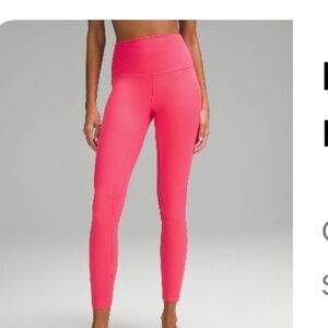 Lululemon Athletica Pink Leggings